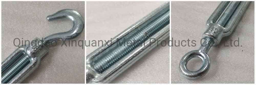 DIN 1480 Galvanized Steel Rigging Screws Wire Rope Turnbuckle