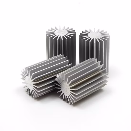 Aluminiumprofil Kundenspezifischer 6063 T5 Aluminiumprofil-Kühlkörper